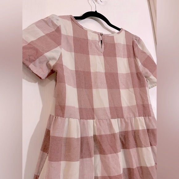 Checkered Pink and White Dress - Picture 7 of 7